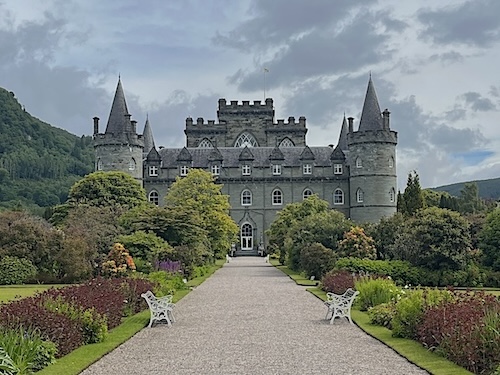 Inveraray Castle, ancestral home of Clan Campbell