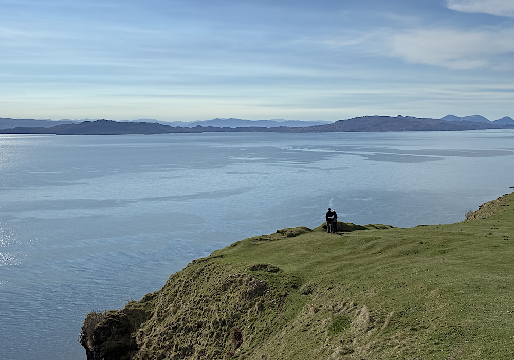 Looking across to Raasay from the Isle of Skye