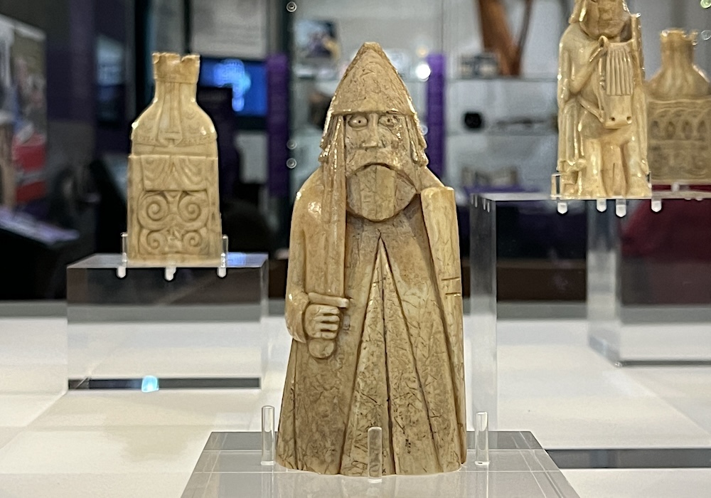Lewis Chessmen, Museum nan Eilean, Isle of Lewis, Outer Hebrides