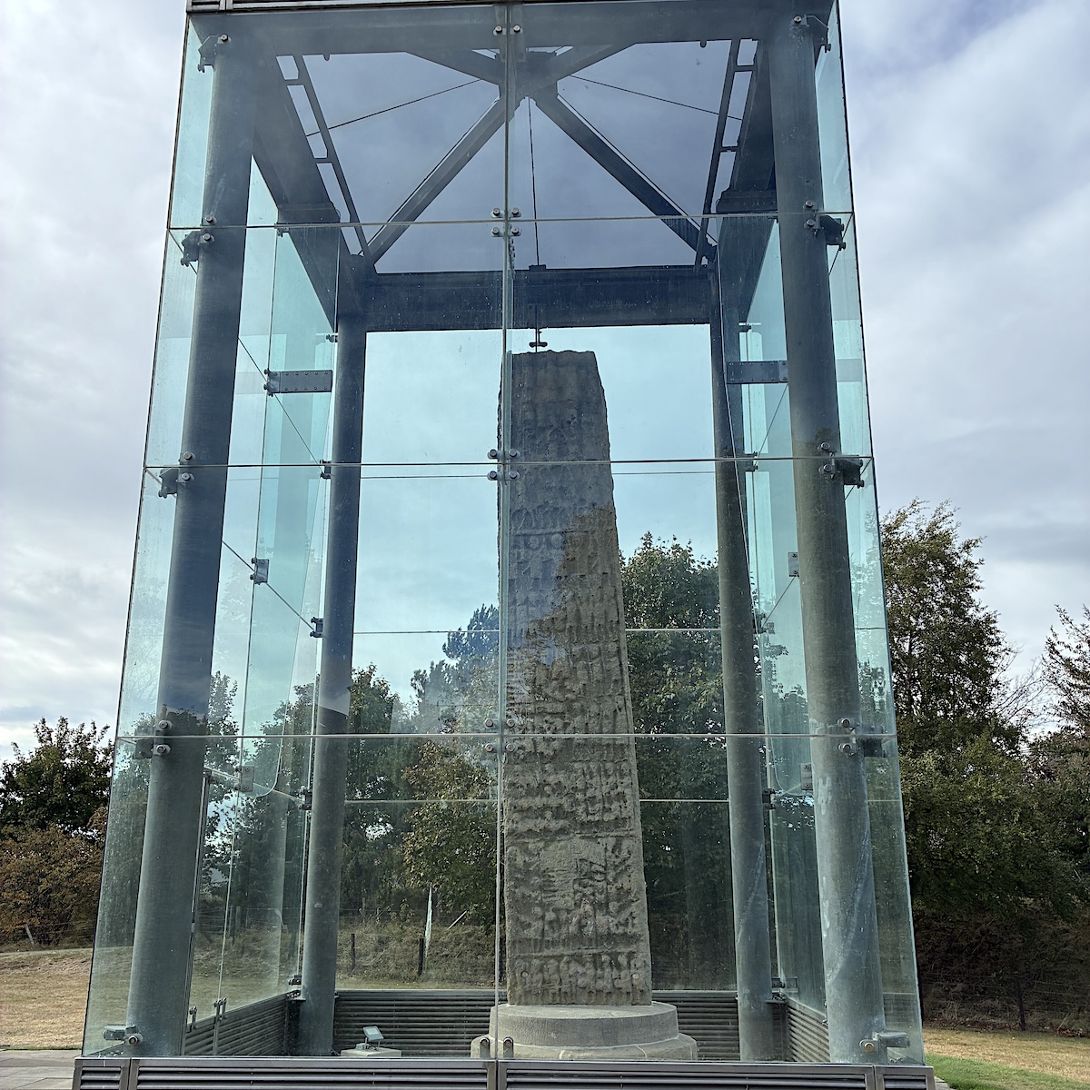 Sueno's Stone standing tall in Forres