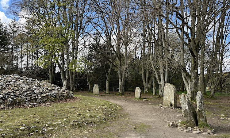 Clava Cairns and Standing Stones