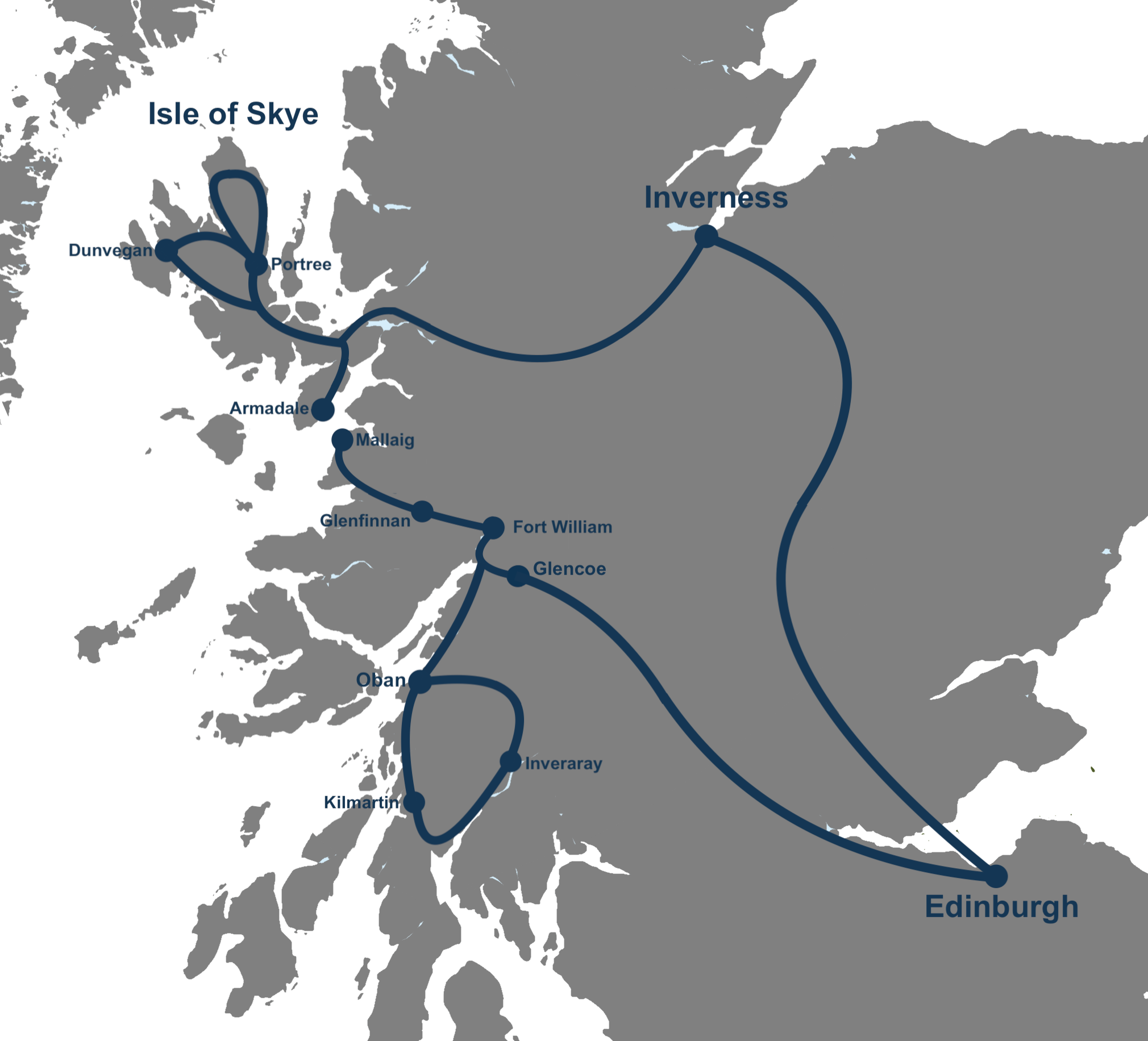 6 Day Grand Isle of Skye and Highlands Tour from Edinburgh