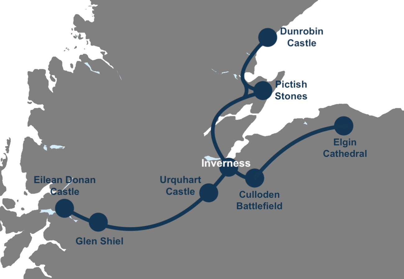 3 Day Highland Heritage Private Tour from Inverness